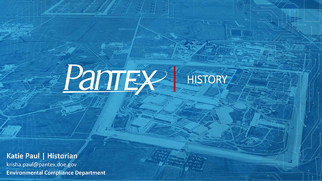 Pantex History Presentation
