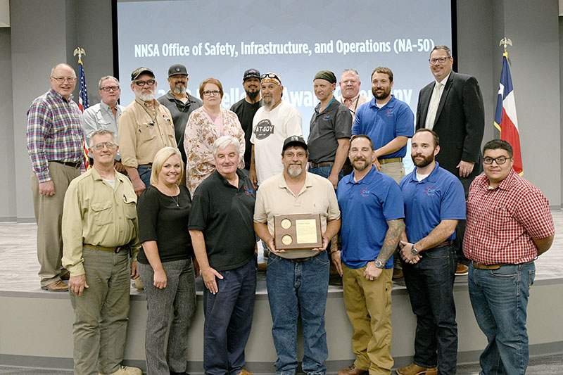 CNS employees receive NA-50 awards