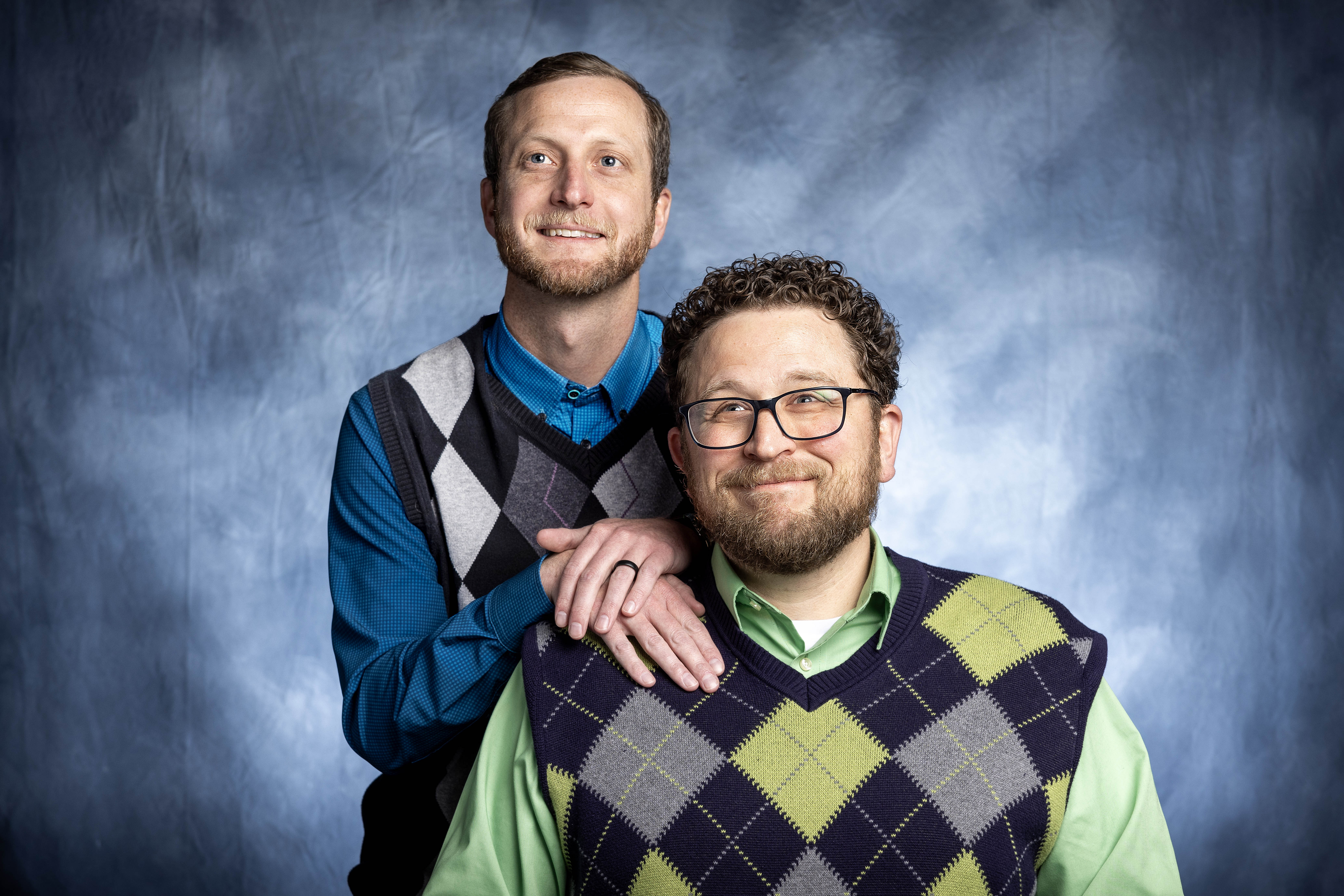 Pantex Field Office Deputy Assistant Manager for Nuclear Safety and Engineering Reid Copelin and Pantex Industrial Hygiene Operations Supervisor Topher Garrison