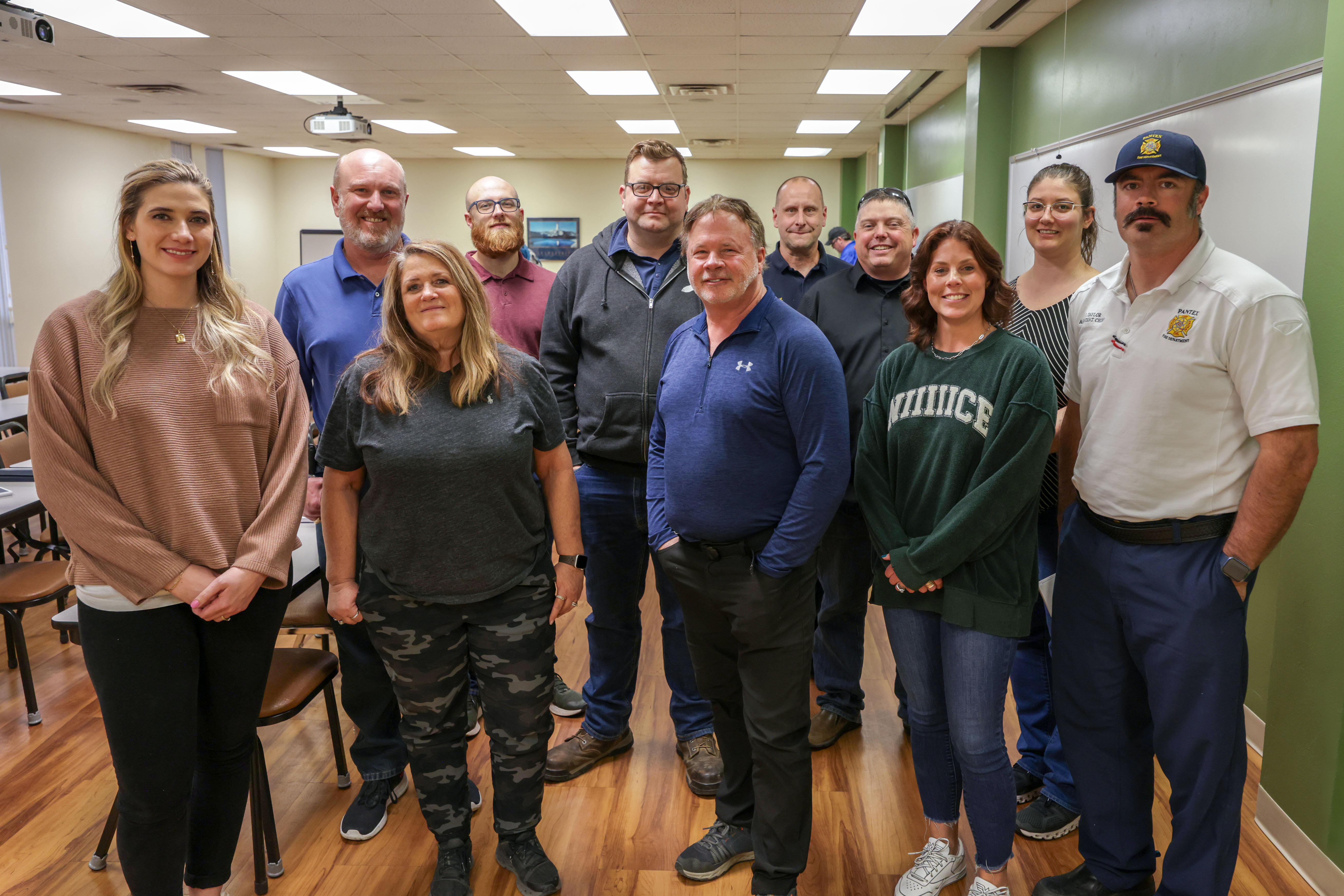 Pantexans from all over the plant joined together to train on emergency response to rural mass casualties. 