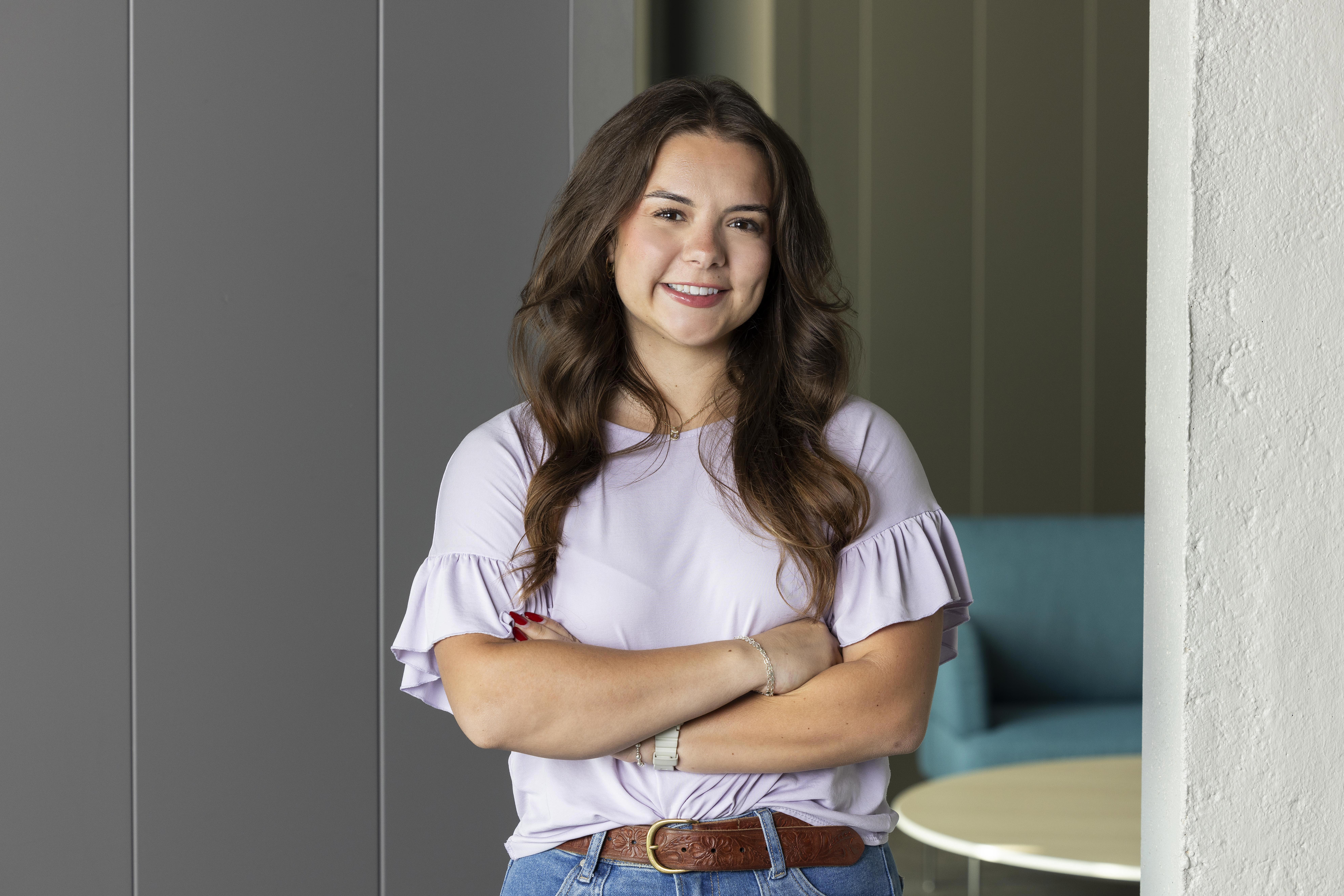 Darby L., who interned at Pantex in 2022 and received a job offer after graduation. Darby L., who interned at Pantex in 2022 and received a job offer after graduation.