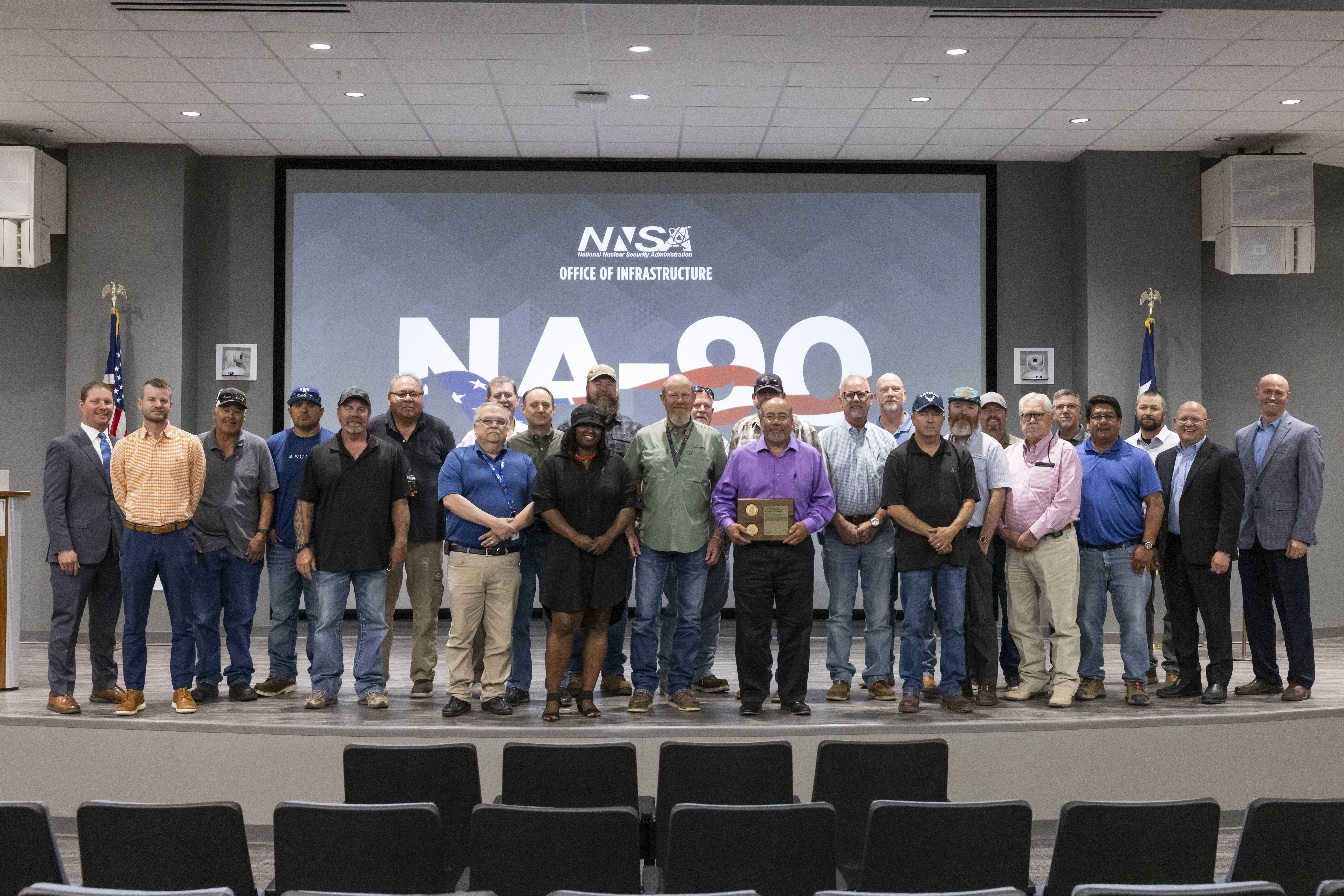 This West Interconnect Recovery team was honored with an Excellence Award from the National Nuclear Security Administration This West Interconnect Recovery team was honored with an Excellence Award from the National Nuclear Security Administration
