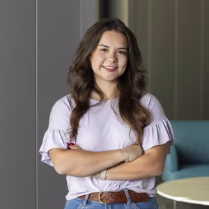 Darby L., who interned at Pantex in 2022 and received a job offer after graduation.